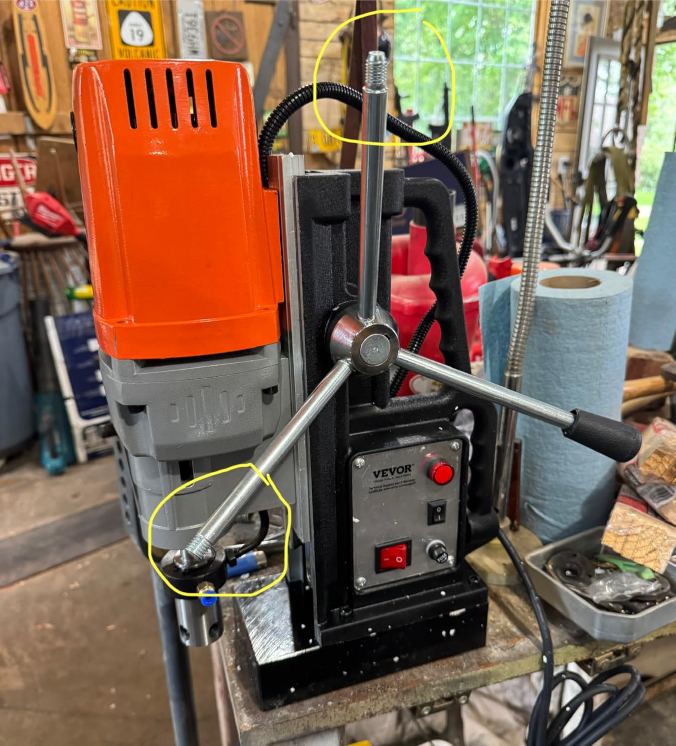 VEVOR Magnetic Drill, 1100W 1.57