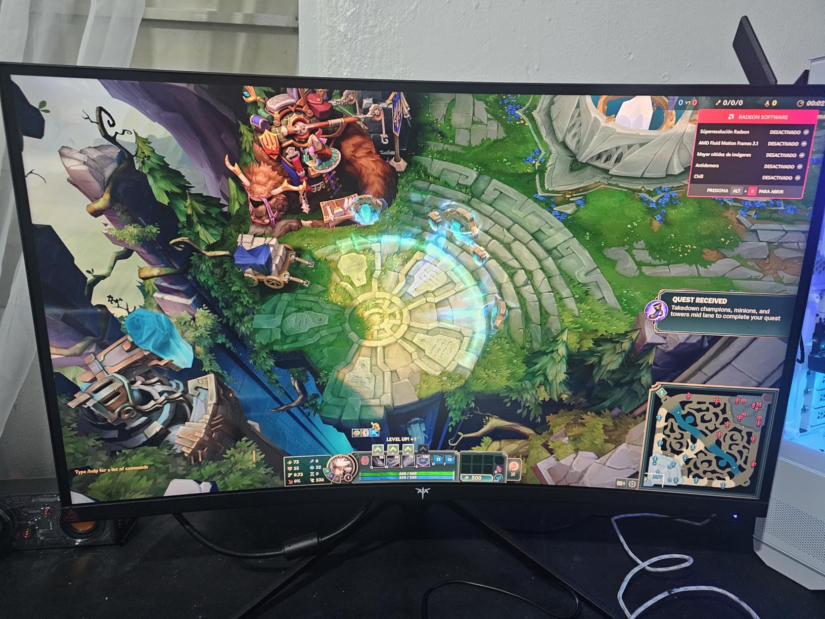 KTC 27 inch Gaming Monitor, 1440P Curved Monitor, 180Hz, 144Hz, 2K, 1500R, 1ms, FreeSync/G-Sync Compatible, DisplayPort/HDMI/USB, Ultrawide PC Vesa/Wall Mount Computer Monitor, H27S17 customer photo 2