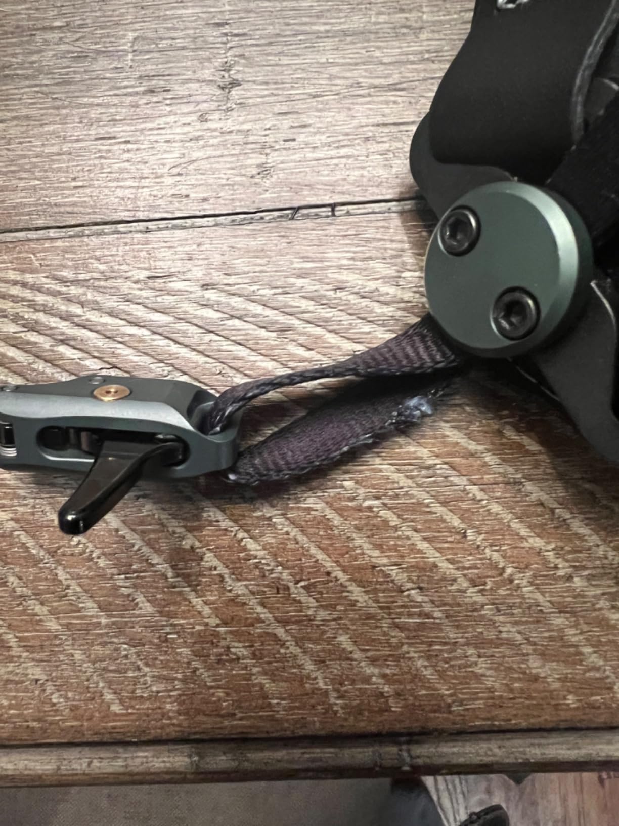 Stan SoleX Index Finger Archery Bowhunting Release - Buckle Wrist Strap Open Hook Trigger Aid with Single-Sear Design, Adjustable Length, Travel and Tension customer photo 1