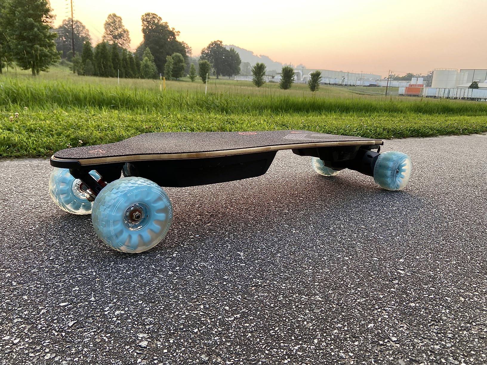MEEPO Electric Longboard Skateboard with Remote for Adults, 34 MPH Top Speed, 30 Miles Long Range with 2800W*2 Gear Drive Motor, Bamboo & Fiberglass Deck customer photo 1