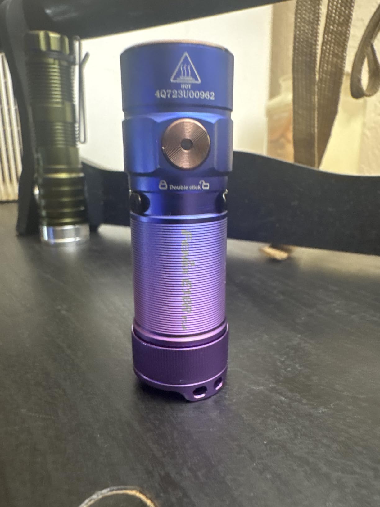 Fenix E18R V2.0 EDC Flashlight, 1200 Lumens USB-C Rechargeable Ultra Compact Pocket Light (Black) customer photo 2