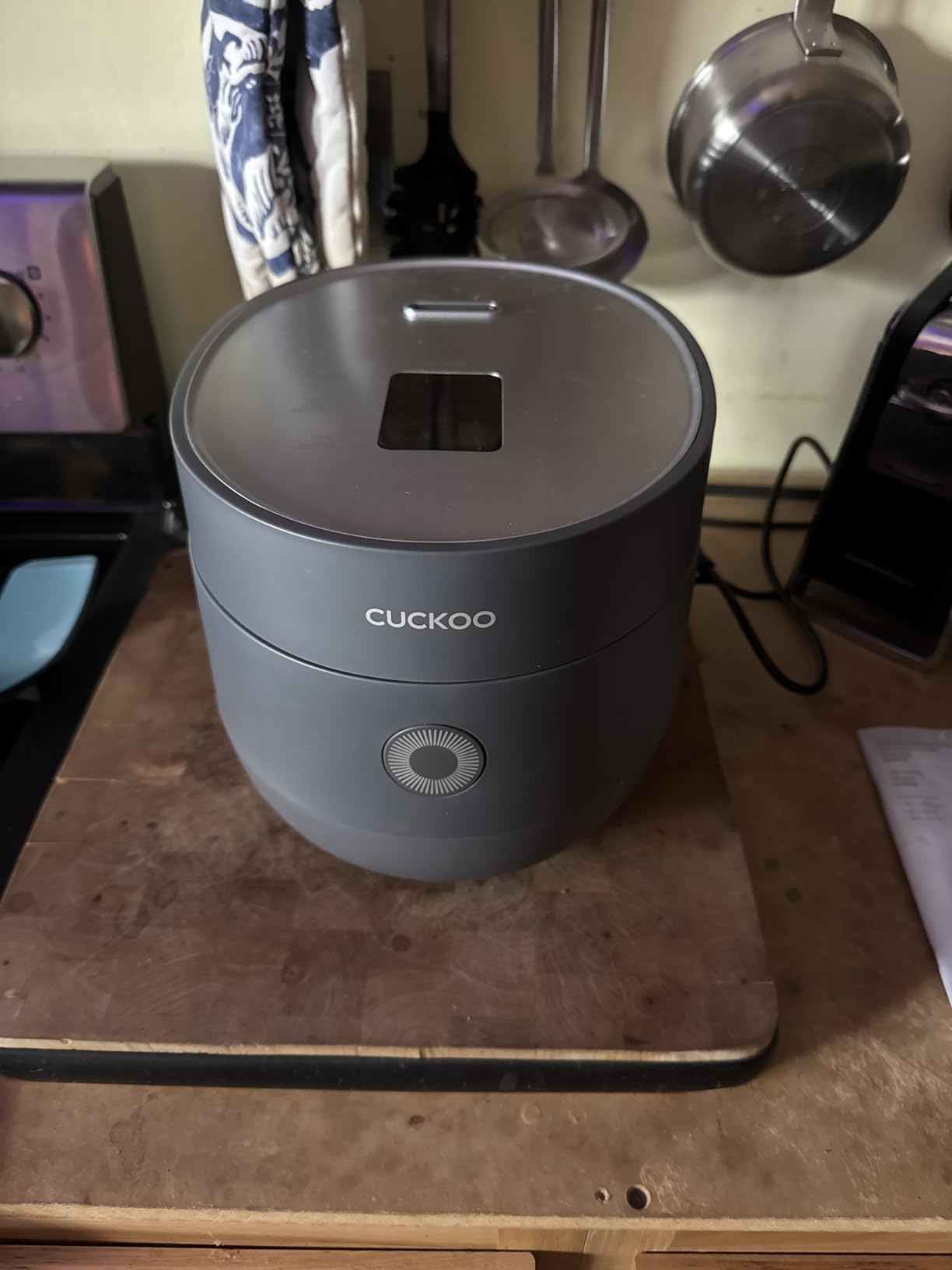 CUCKOO Micom Rice Cooker 3-Cup Uncooked / 6-Cup Cooked with Nonstick Inner Pot, Small Rice Maker with 8 Menu Options, Fuzzy Logic Technology, Auto Clean, Quick Rice Mode, White (CR-0375FW) customer photo 1