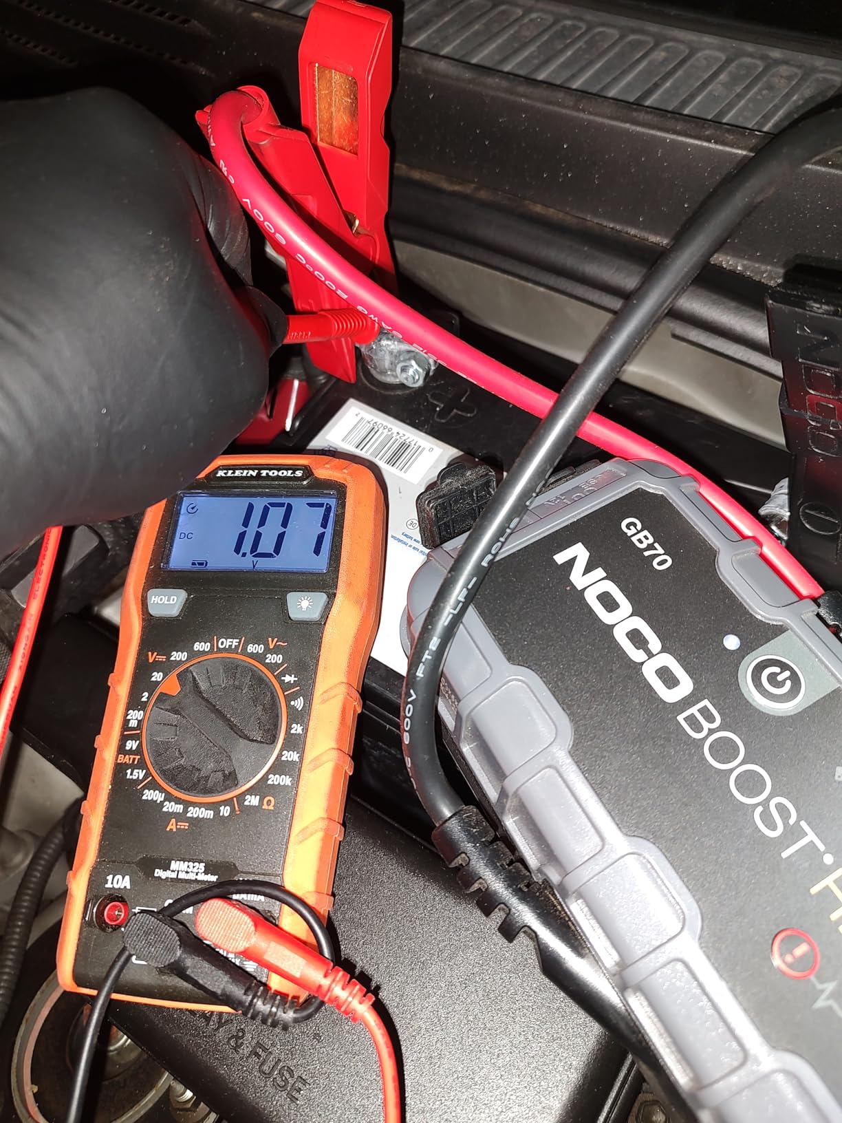 Klein Tools MM325 Multimeter, Digital Manual-Ranging 600V AC/DC Voltage Tester customer photo 2