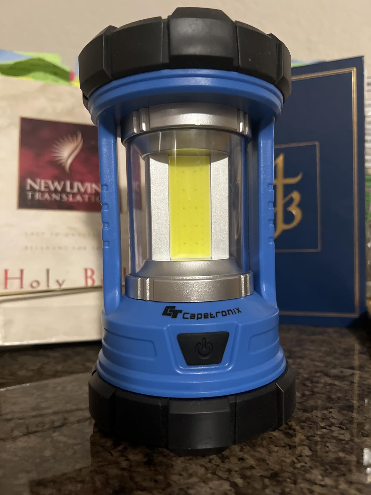 Camping Lantern, 3200LM LED Lanterns for Power Outages, 4600mAh Phone Charger & Rechargeable Lantern, 5 Light Modes Camping Lights & Lanterns for Hurricane/Emergency, CT CAPETRONIX Camping Accessories customer photo 1