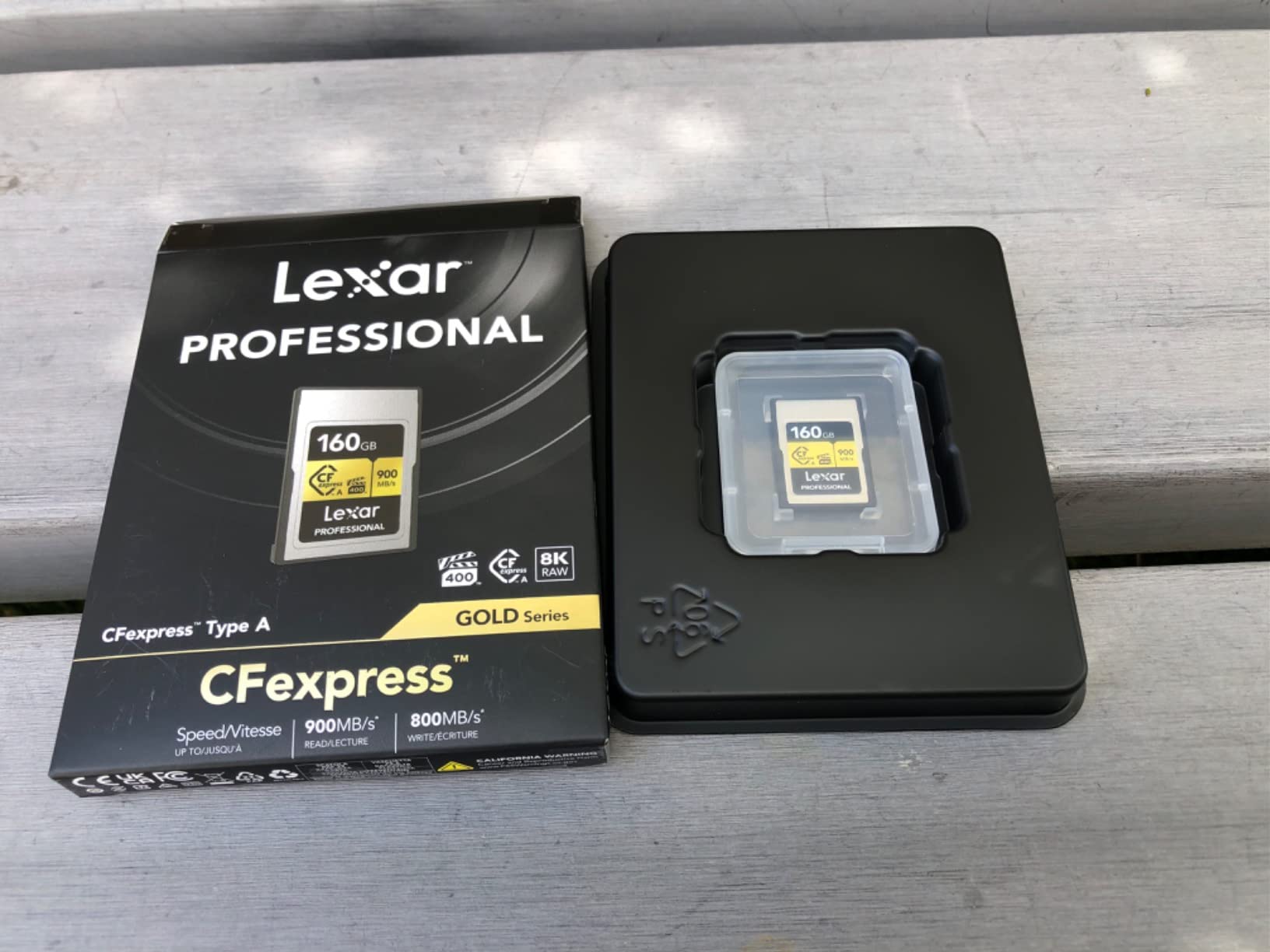 Lexar 160GB Professional CFexpress Type A Gold Series Memory Card, Up to 900MB/s Read, 8K Video customer photo 1