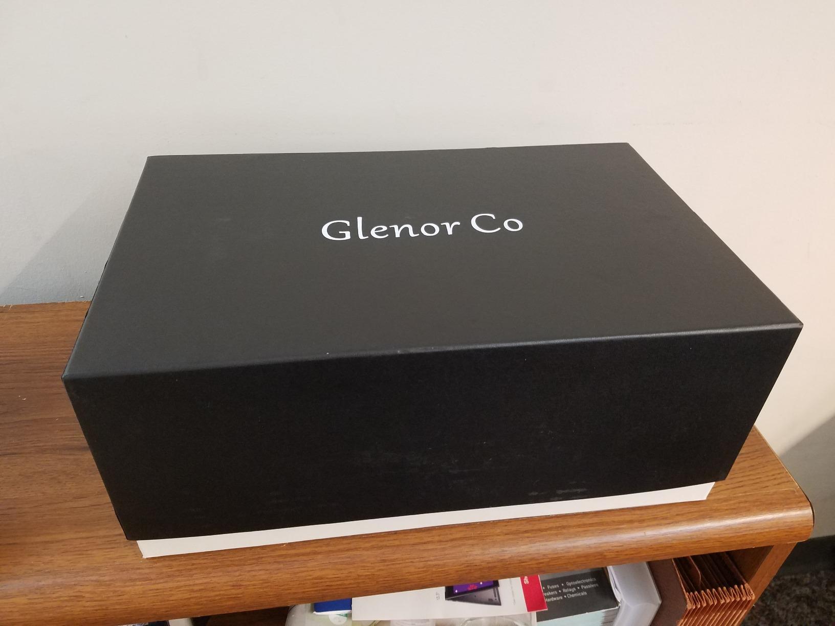 Glenor Co Watch Box with Valet Drawer for Men - 12 Slot Luxury Watch Case Display Organizer, Metal Buckle for Mens Jewelry Watches, Large Glass Top - PU Leather Brown customer photo 2