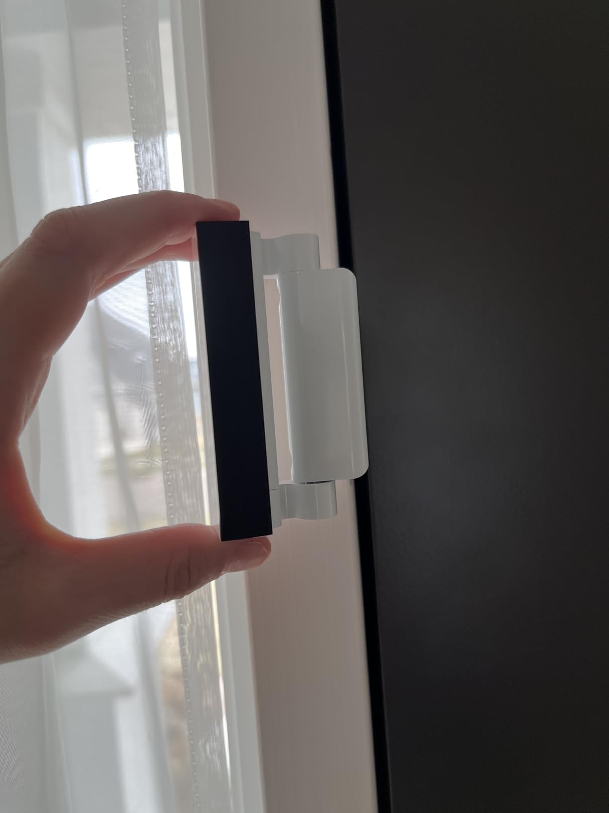 Door Reinforcement Lock Withstands 800lbs of Force - White Extra Proof Door Lock for Kids Safety Drilling Required, Prevents Unauthorized Entry, Add a Door Security Lock for Home Safety & Privacy customer photo 2