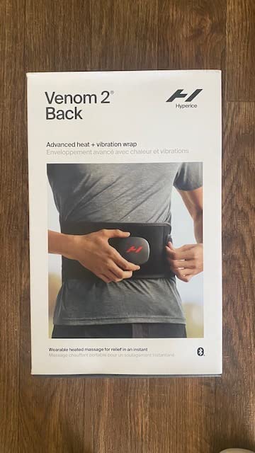 Hyperice Venom 2 Back Wrap - Provides Advanced Heat and Vibration for Pain, Soreness and Inflammation customer photo 2