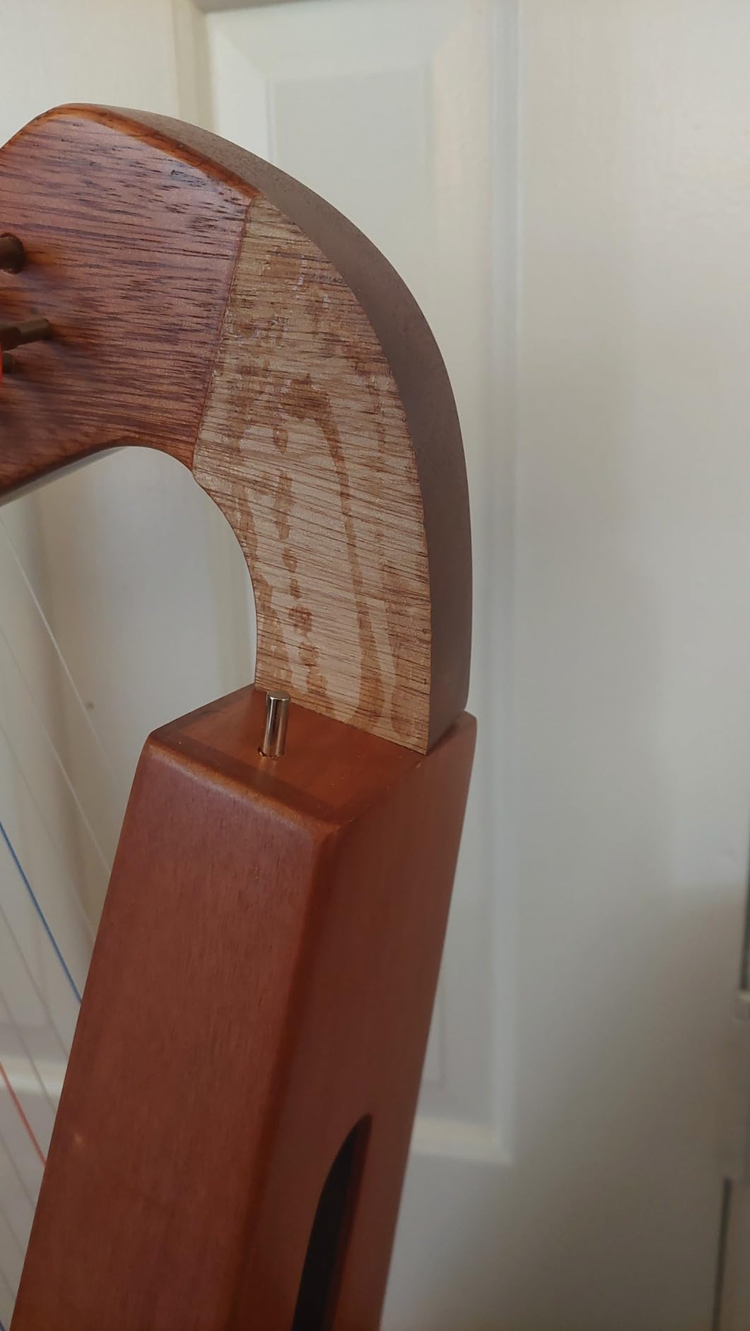 LOTKEY 19 Strings Harp, Solid Mahogany Harps 29'' W/Gig Bag,Tuning Wrench,Straps,Instruction for Professional Lyre Harp Player,Beginner,Adults customer photo 2