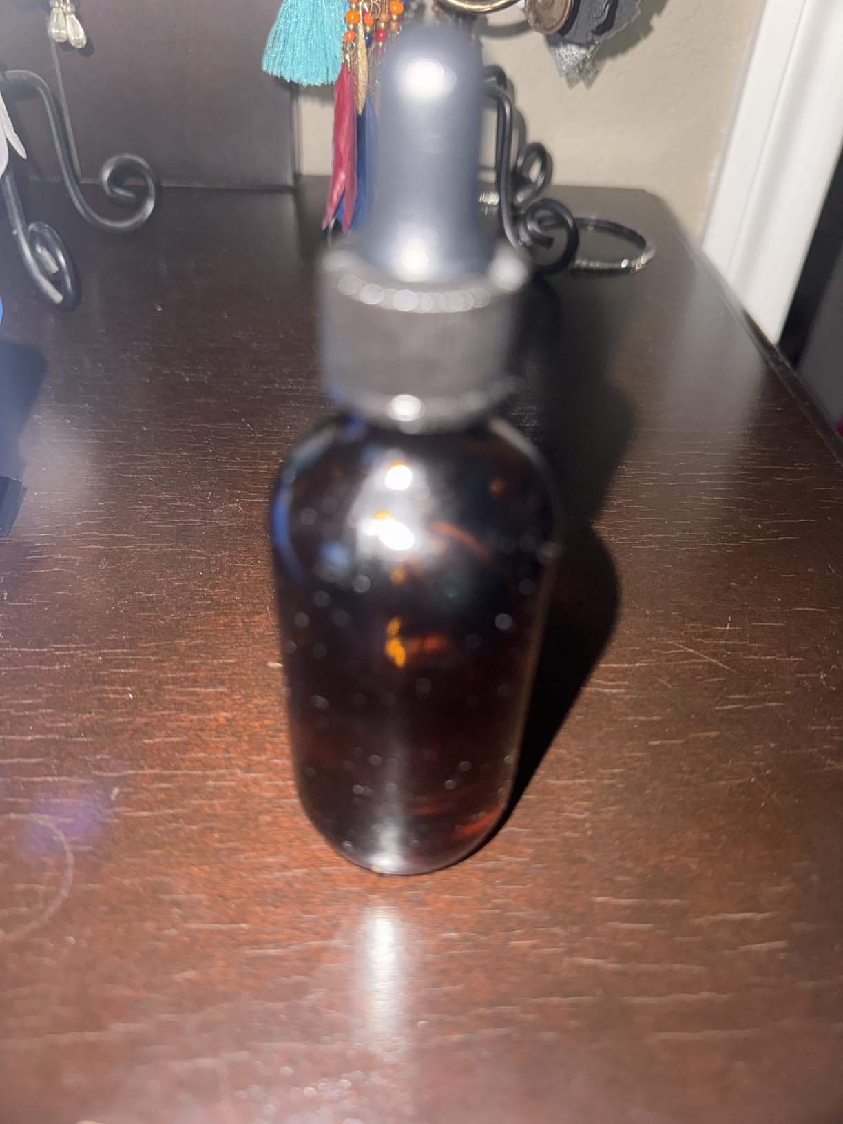 4 Pack, 2 oz Bottles with Dropper & 1 Funnel & 4 Labels - Essential Oils Bottles for Health, Personal Care & Beauty - 60ml Thick Dark Amber Glass Tincture Bottles customer photo 1