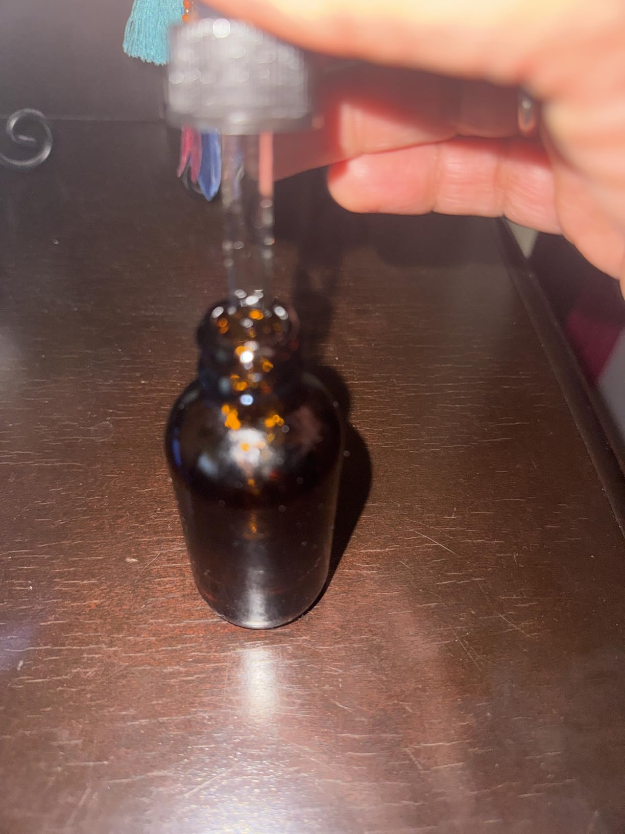 4 Pack, 2 oz Bottles with Dropper & 1 Funnel & 4 Labels - Essential Oils Bottles for Health, Personal Care & Beauty - 60ml Thick Dark Amber Glass Tincture Bottles customer photo 2