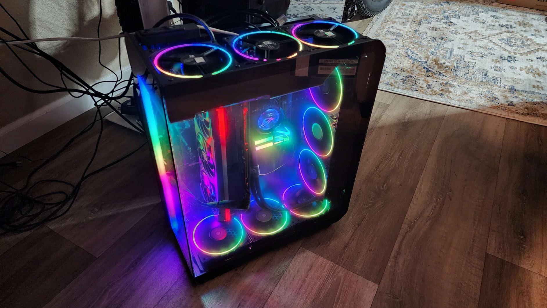 ASUS ROG Strix B650E-F Gaming WiFi AMD B650 AM5 Ryzen Desktop 9000 8000 & 7000 ATX Motherboard, 12+2 Power Stages, DDR5, 3X M.2 Slot, PCIe 5.0, WiFi 6E, 2.5G LAN, USB 3.2 Gen 2x2 Type-C, Aura Sync customer photo 2