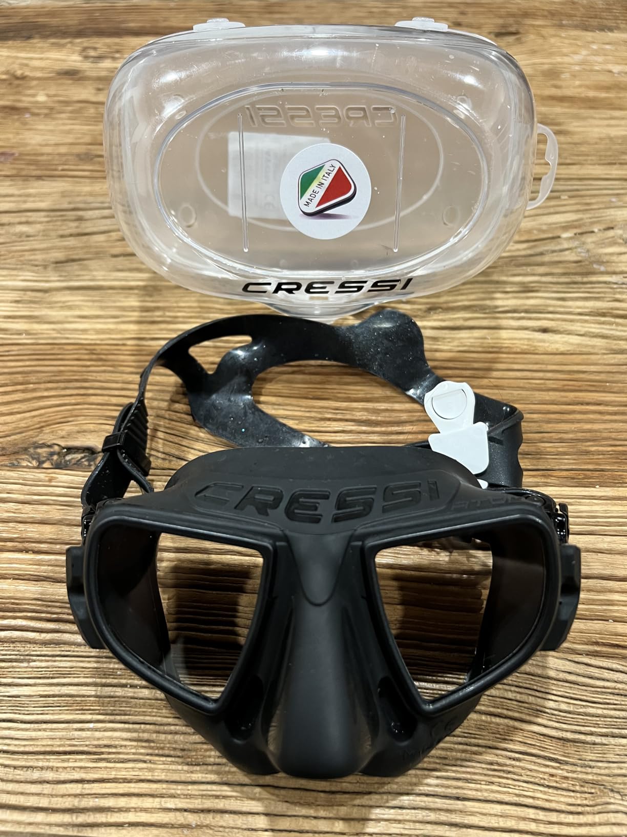 Cressi Atom Frameless Freediving Mask with Reduced Internal Volume and Ergonomic Nose Shape customer photo 1