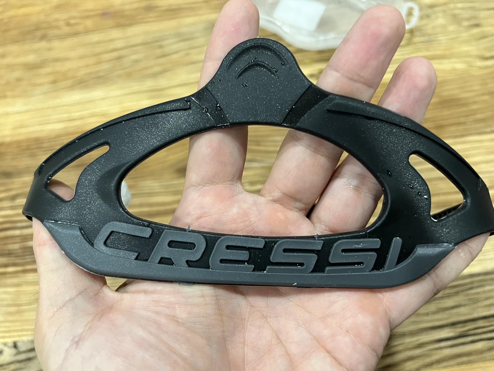 Cressi Atom Frameless Freediving Mask with Reduced Internal Volume and Ergonomic Nose Shape customer photo 2