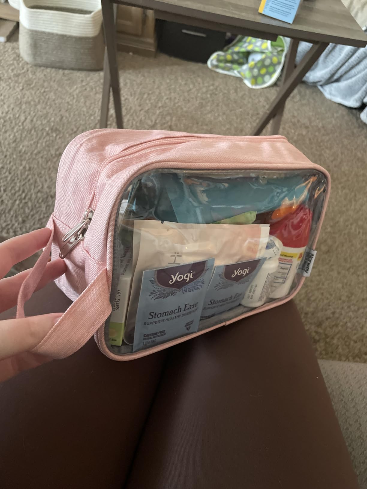 Narwey Travel Toiletry Bag for Women Traveling Dopp Kit Men Travel Bag for Toiletries Cosmetic Bag Makeup Bag Medicine Bag for Traveling (Black) customer photo 2