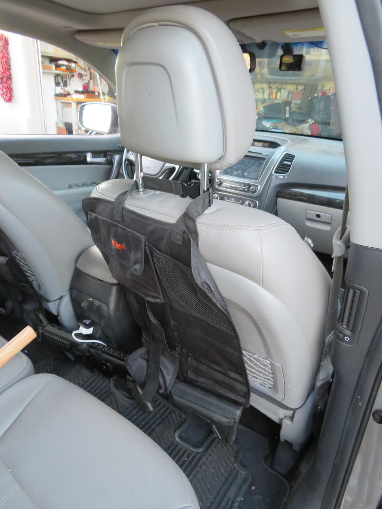 MYDAYS 2 Pack Tactical Seat Back & Front Seat Gun Organizer with Molle Panel Vehicle Gun Holders for Hunting Rifles & Shotguns (Camo) customer photo 2