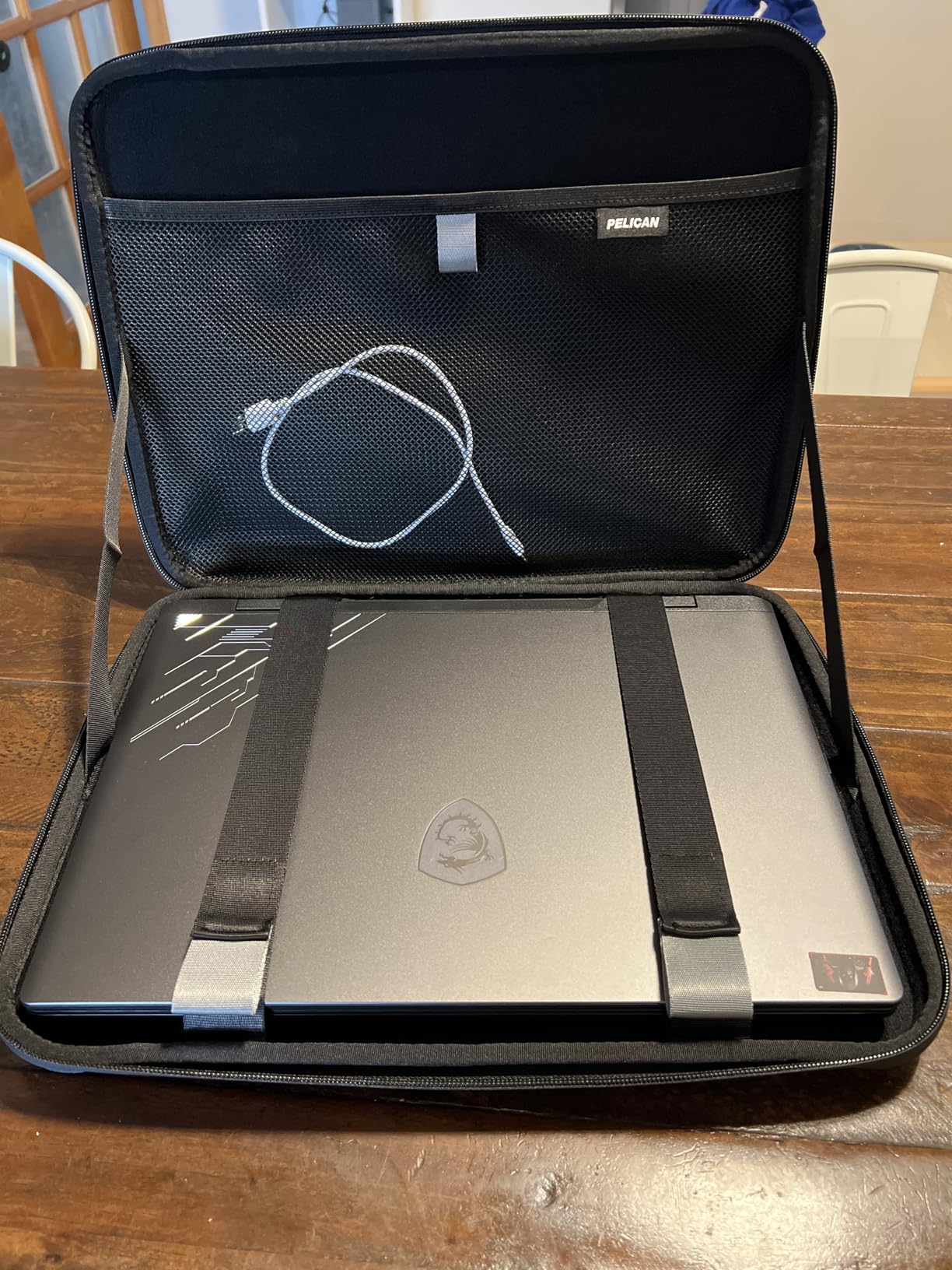 Pelican Ranger Series - Laptop Bag/Sleeve - 16 Inch, Black [Elastic Carrying Handle] [Secure Zip Lock] Water Resistant & Heavy Duty Laptop Case for MacBook Pro 16 / Air, iPad Pro, HP, Dell, Lenovo customer photo 1