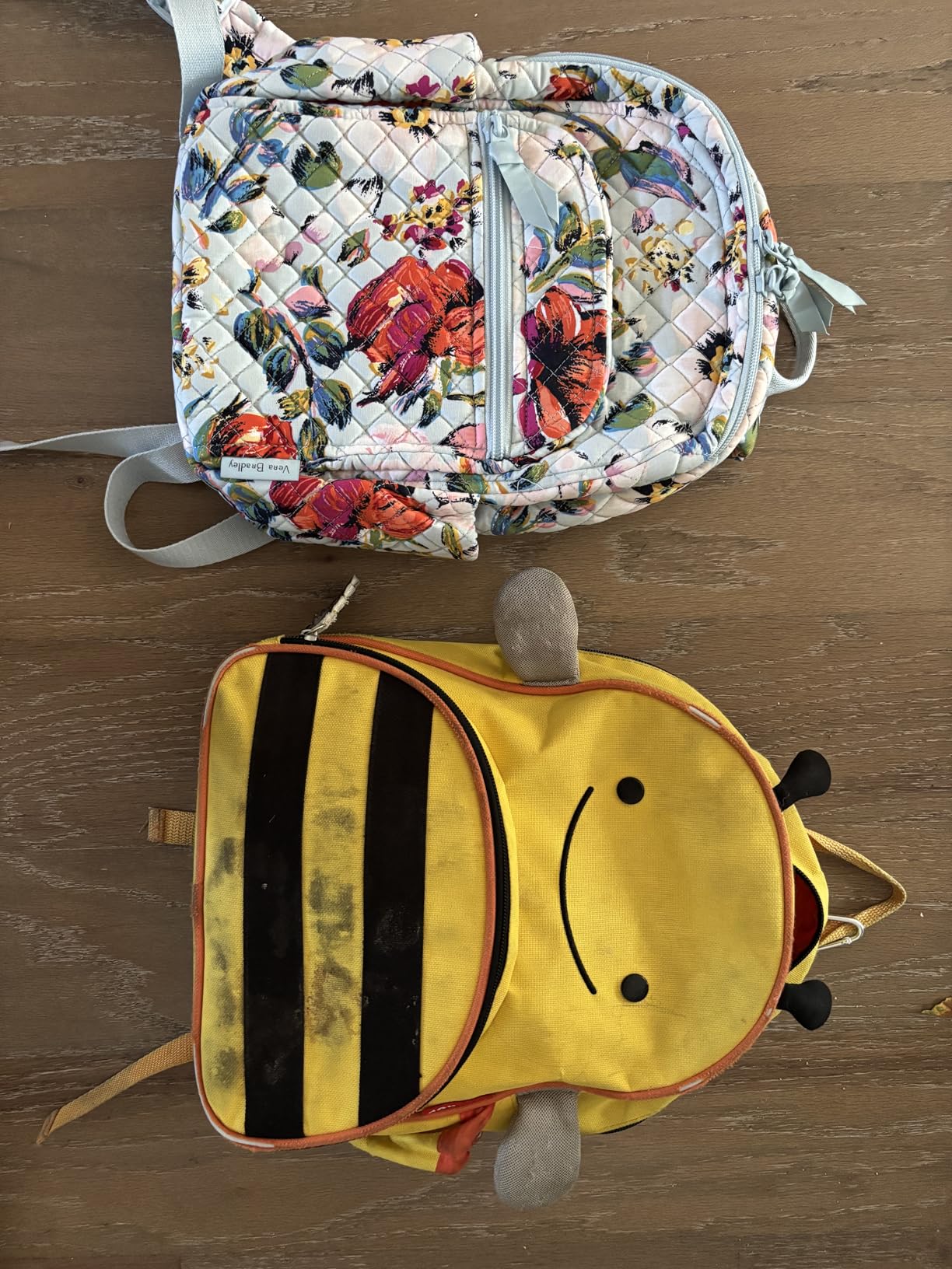 Vera Bradley Women's Cotton Small Backpack, Black - Recycled Cotton, One Size customer photo 1