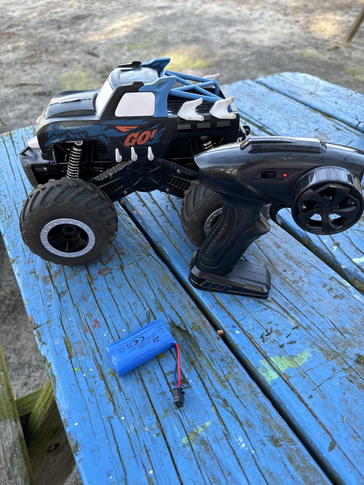 Threeking 1:16 Waterproof Monster Truck Toys RC Cars Amphibious Remote Control Car Trucks 4WD All Terrain Off-Road Pickup Toy customer photo 1