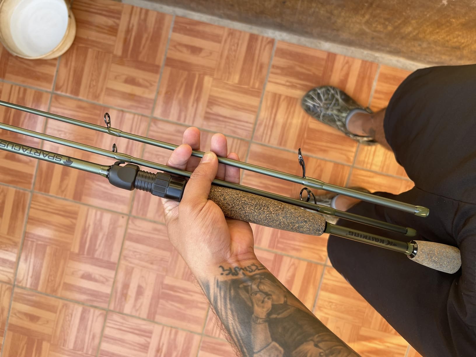 KastKing Spartacus II Fishing Rods - IM6 Graphite Blanks Casting & Spinning Rods, 2-Piece Rods with Extra Tip Section, PTS Power Transition System, KastFlex Technology, Rubber Cork Handle customer photo 1