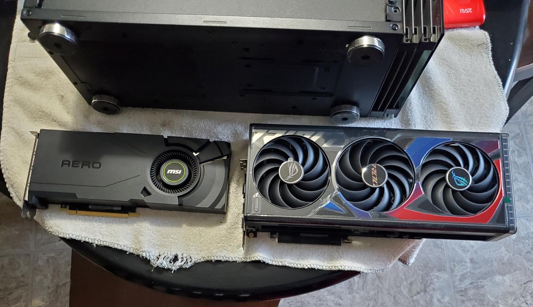 ASUS ROG Strix NVIDIA GeForce RTX 4070 Ti OC Edition Gaming Graphics Card, 12GB GDDR6X customer photo 2