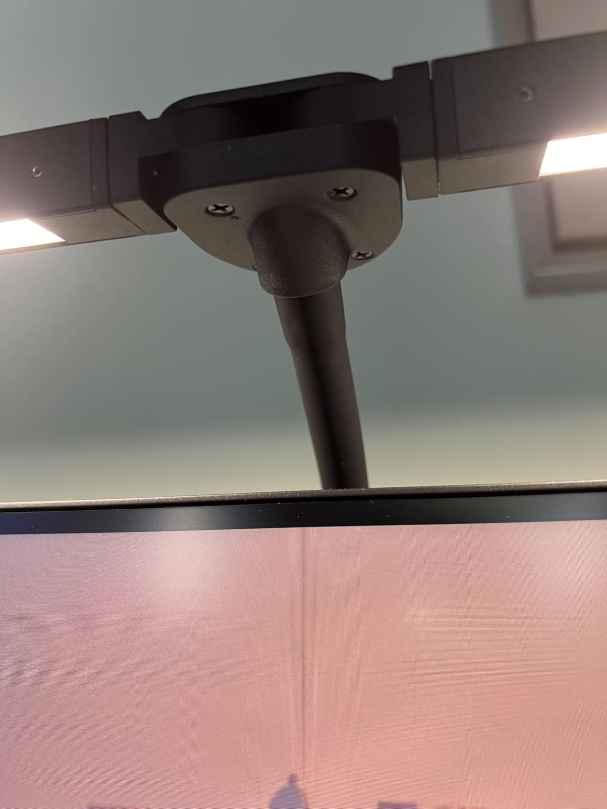 Pzloz Led Desk Lamp for Office Home - Eye Caring Architect lamp with Clamp, Dual Screen Computer Monitor Work Smart Light: 24W 5 Color Flexible Adjustable Lighting Table Lamp for Study Drafting customer photo 2