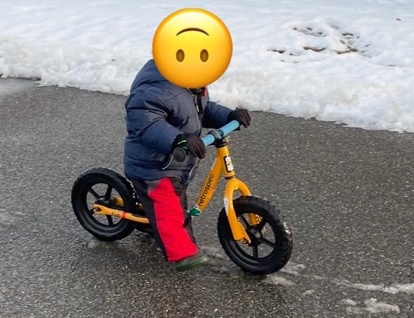 Retrospec Cub Plus Toddler Balance Bike for Boys & Girls Ages 18 Months - 4 Years No Pedals with Lightweight Frame and Adjustable V-Brake, Seat and Handlebar for Kids customer photo 1