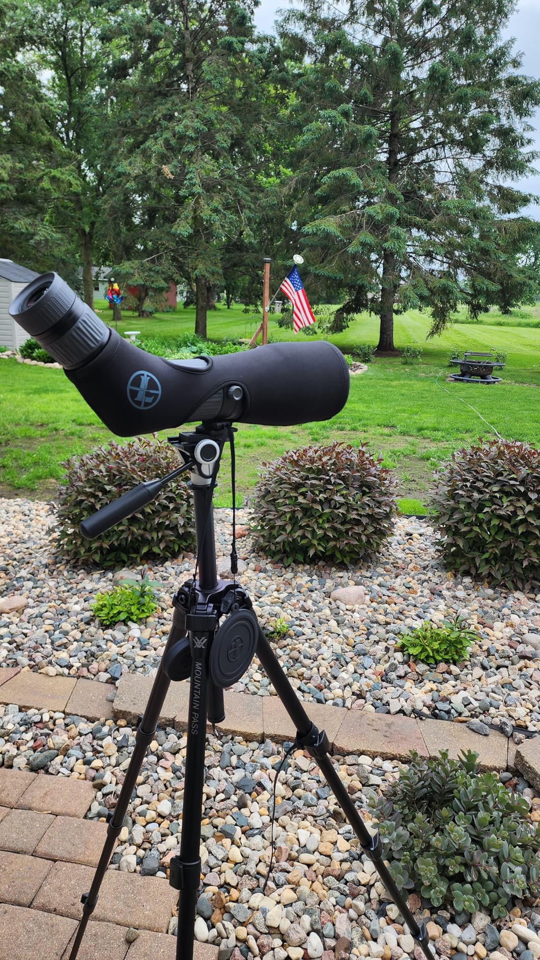 Vortex Optics Mountain Pass Tripod Kit - 2-Way Pan Head, 22 lb Max Load, Arca-Swiss Head Mount - Unlimited, Unconditional Warranty customer photo 1