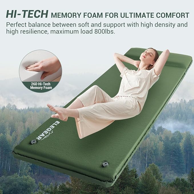 Elegear CumbreX™ Self Inflating Sleeping Pad, 3.15