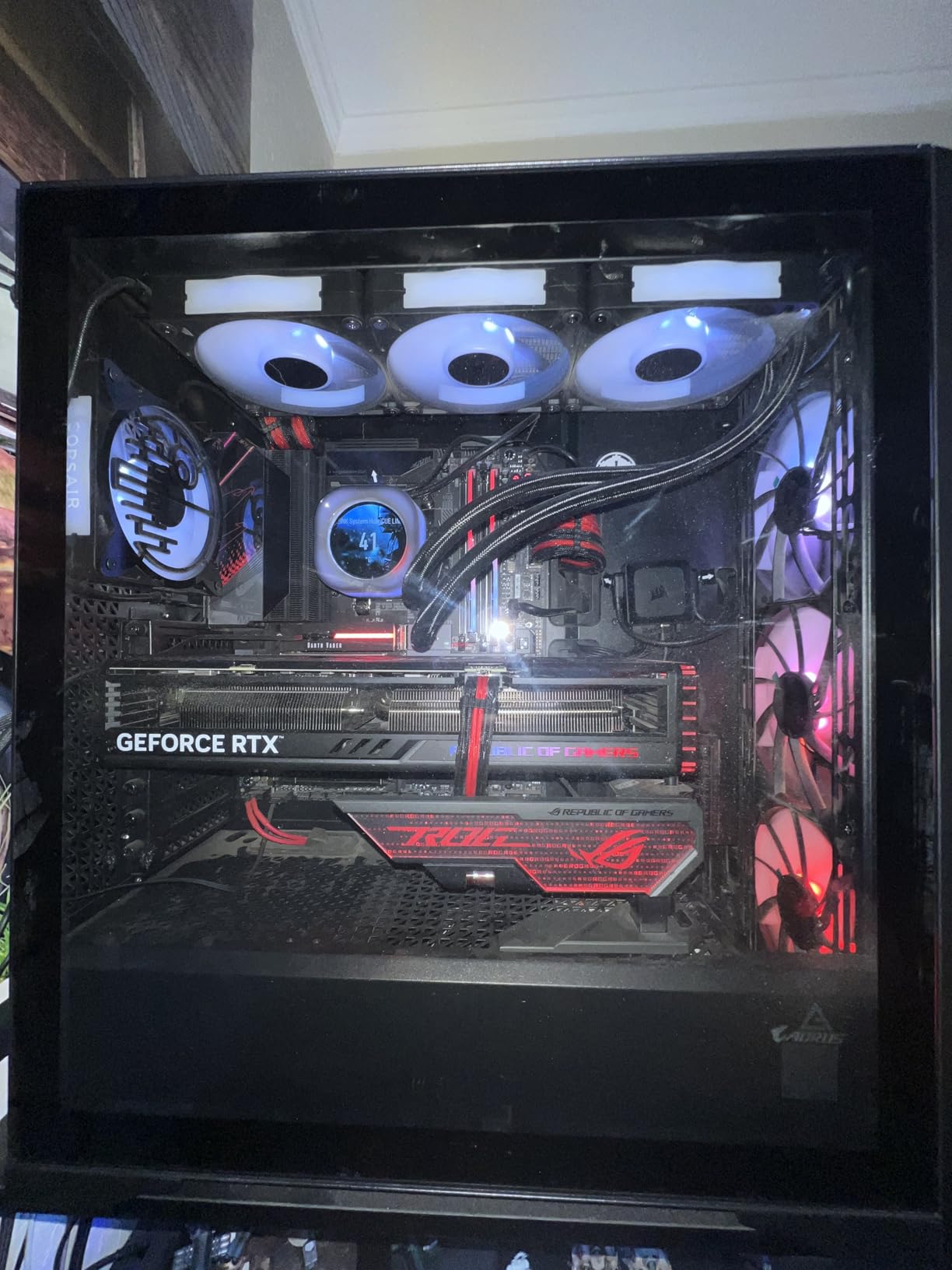 Antec Performance 1 FT, Full Tower, RTX40 Fully Compatible, Temp Display, 4 x Storm T3 PWM Fans, Type-C, Dual TG Side Panels, Removable Top Bracket, High Airflow Mesh Front Panel, E-ATX PC Gaming Case customer photo 2