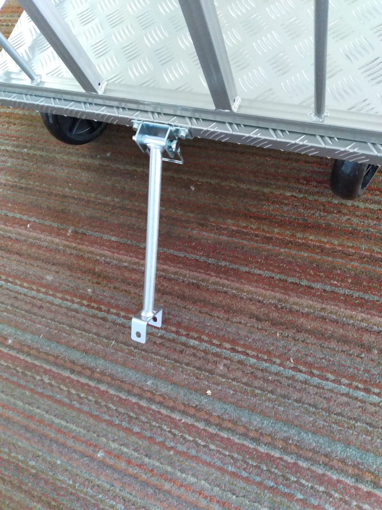 SuperHandy Cargo Trailer Heavy-Duty, Utility Cart - 1200 lbs Capacity with Hitch, 8