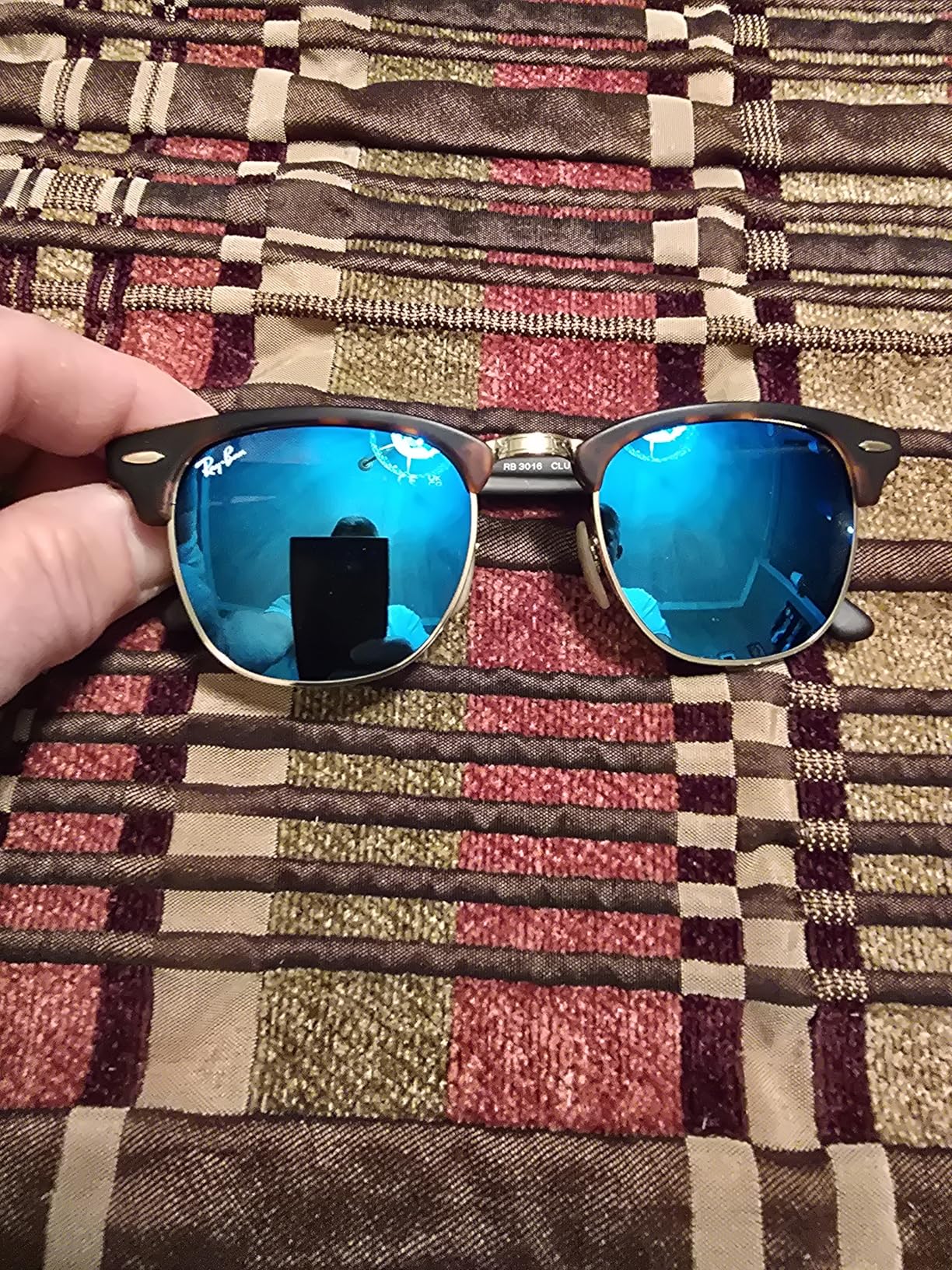Ray-Ban RB3016 Clubmaster Classic Square Sunglasses for Men for Women customer photo 1