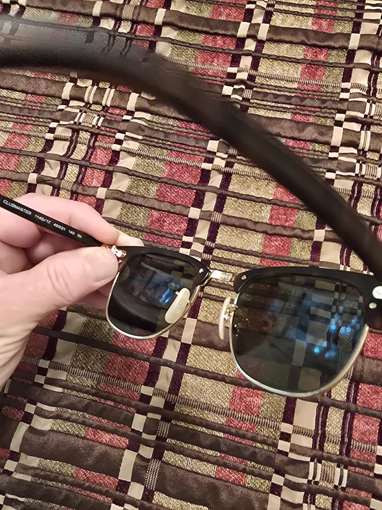 Ray-Ban RB3016 Clubmaster Classic Square Sunglasses for Men for Women customer photo 2