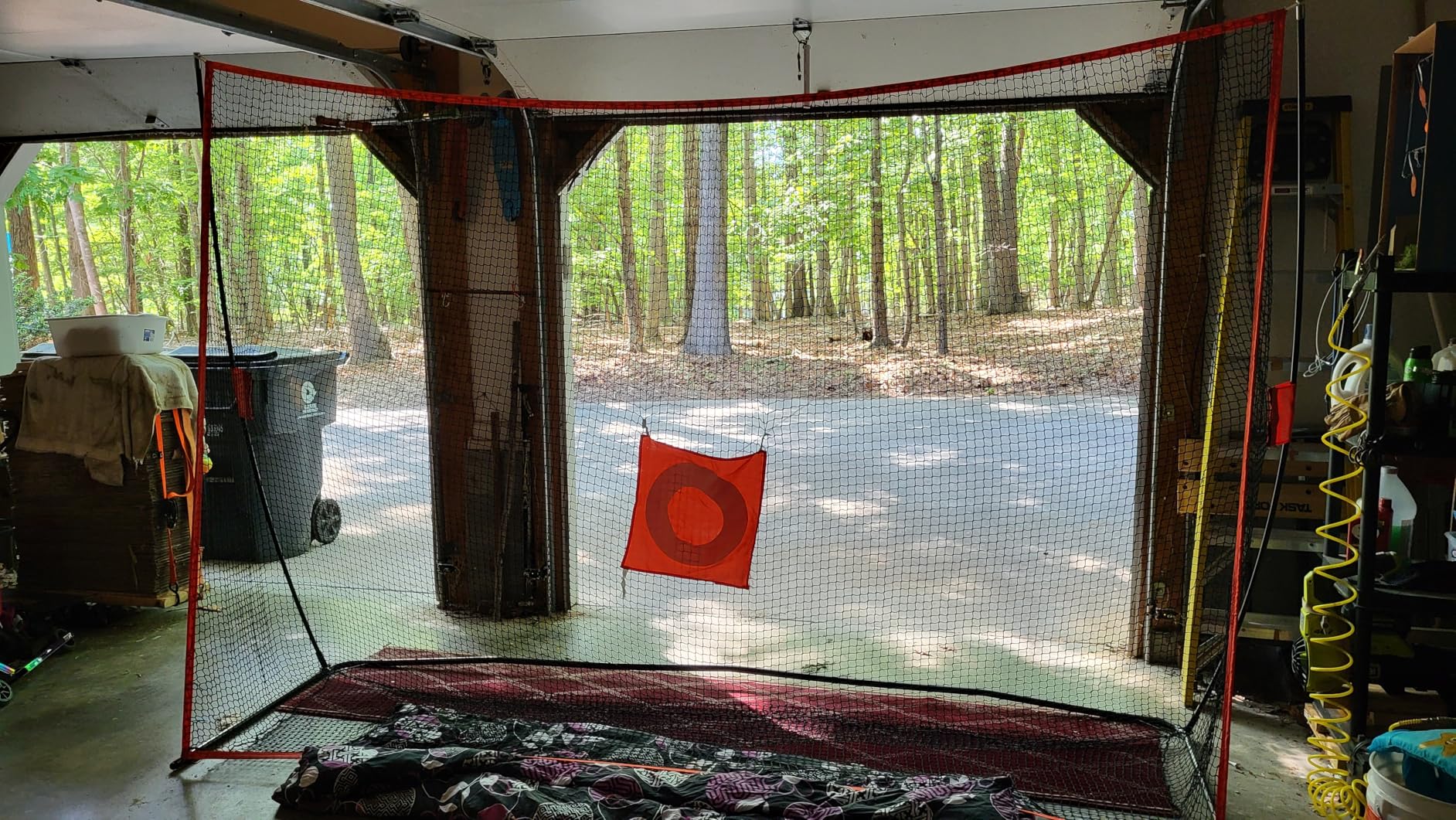 GoSports Golf Practice Hitting Net - Choose Between Huge 10 x 7 ft or 7 x 7 ft Nets - Personal Driving Range for Indoor or Outdoor Use - Designed by Golfers for Golfers customer photo 1