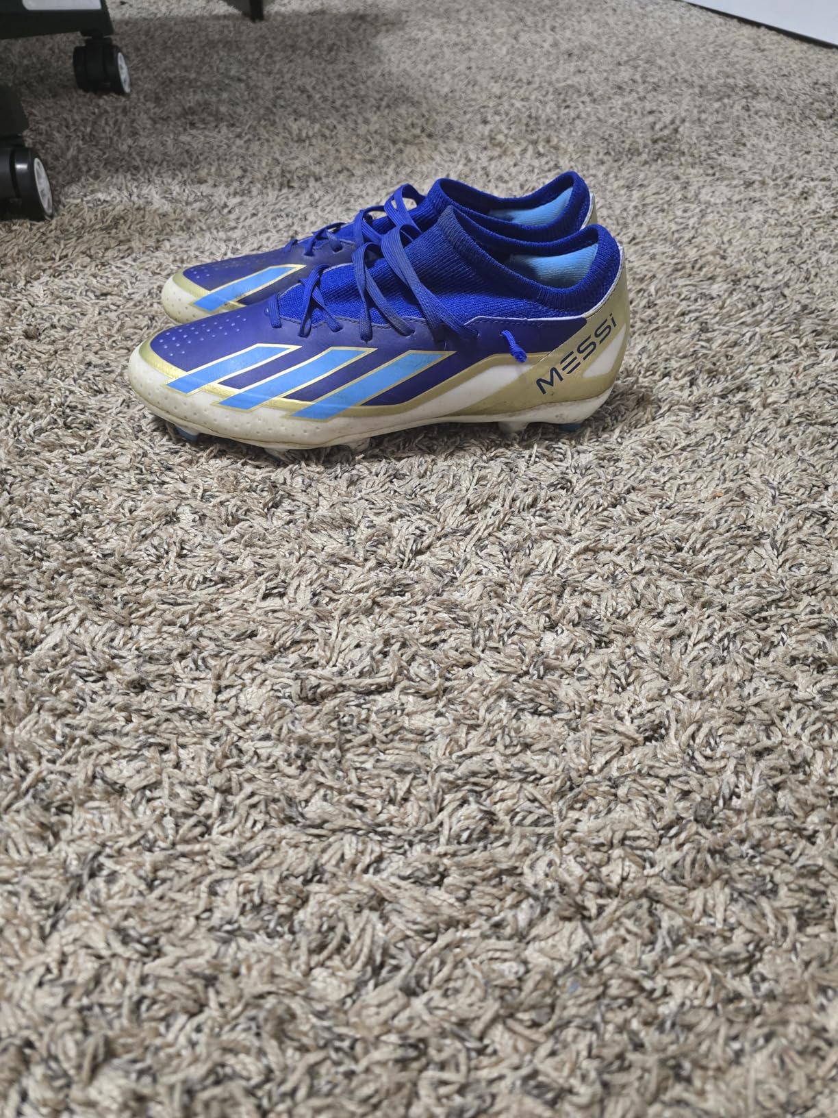Adidas Unisex-Adult X Crazyfast League Firm Ground Soccer Cleats customer photo 1