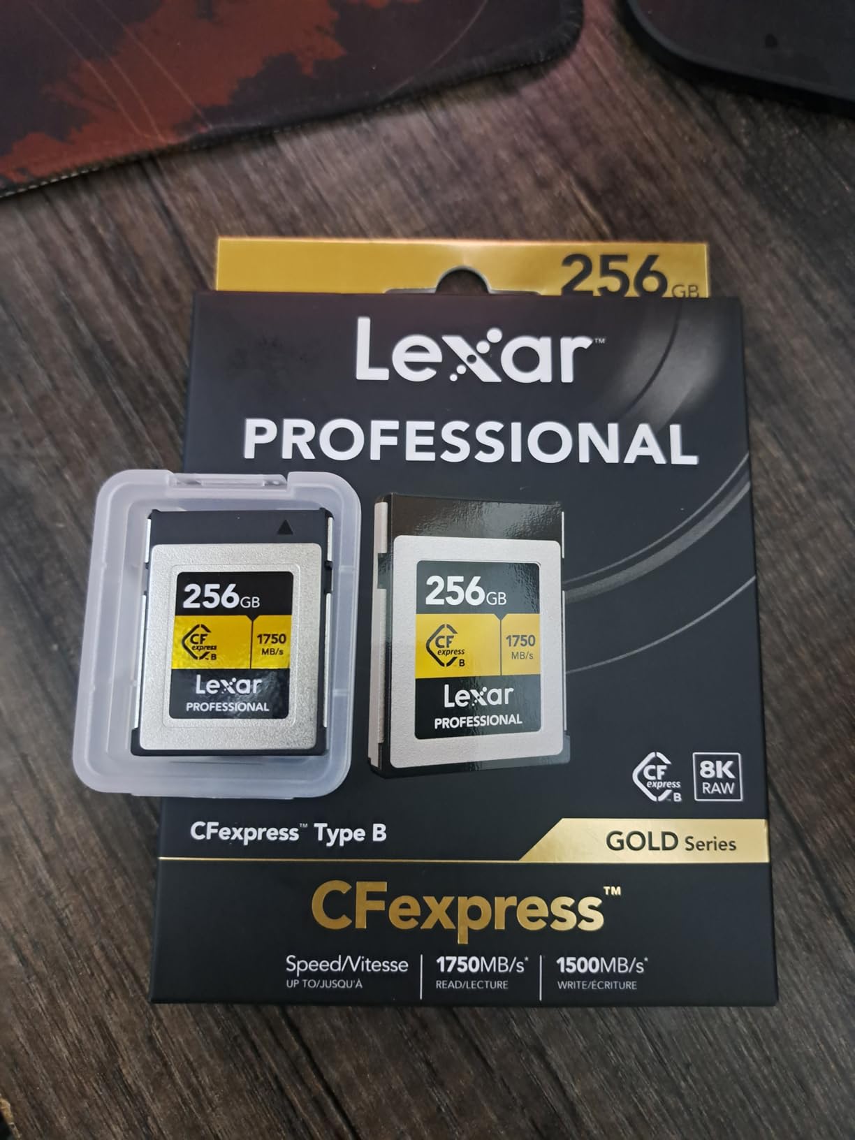 Lexar 128GB Professional CFexpress Type B Memory Card GOLD Series, Up To 1750MB/s Read, 8K Video customer photo 1