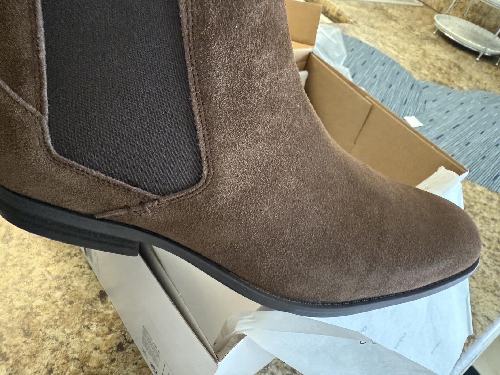 Men's Collen Leather Ankle Chelsea Boot customer photo 2