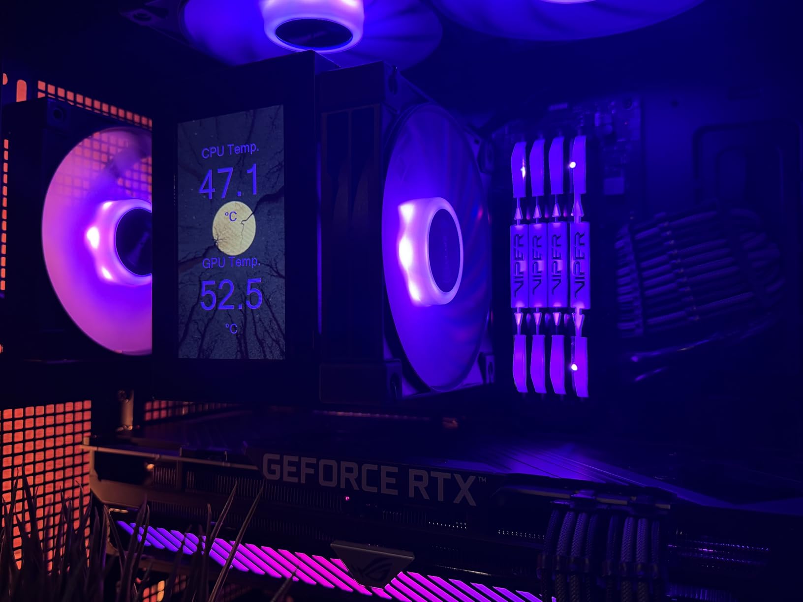 GAMDIAS BOREAS P1-720 Dual Tower Computer CPU Air Cooler, 2x High-Airflow PWM Fans (120/135mm with 68.7/84.2 CFM), Performance Heatsink w/ 7 Heatpipes, for Intel LGA1851/1700/115x & AMD AM5/AM4, Black customer photo 2