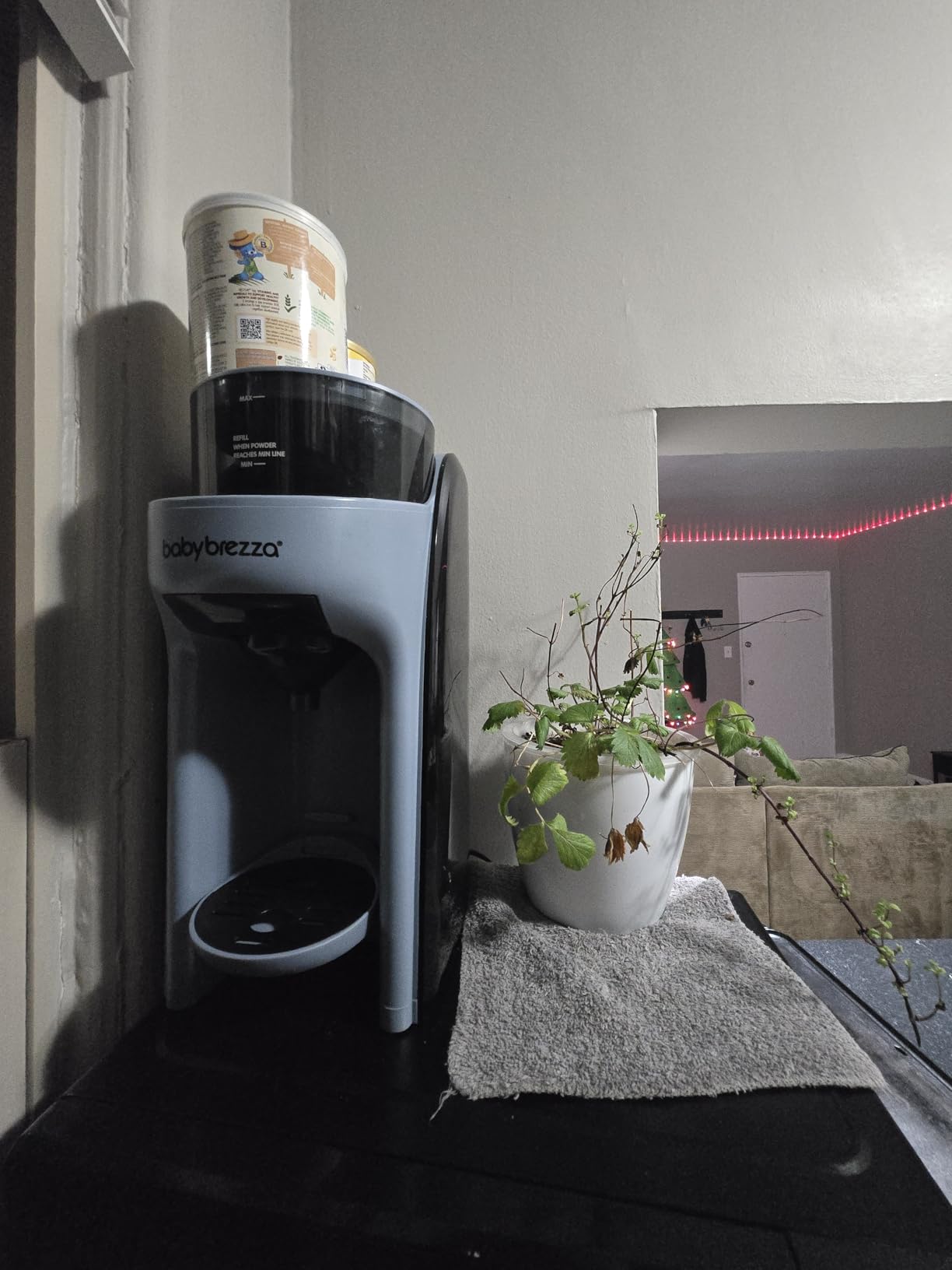 Baby Brezza Formula Pro Advanced Formula Dispenser Machine - Automatically Mix a Warm Formula Bottle Instantly - Easily Make Bottle with Automatic Powder Blending customer photo 2