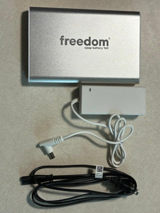 Freedom CPAP Battery 160Wh - Up to 24 Hours with AirSense 11 - Portable Rechargeable Backup for Travel Camping Power Outages customer photo 2