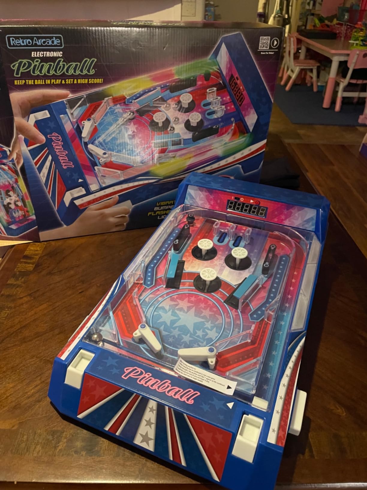 Merchant Ambassador Retro Arcade Electronic: Pinball - Tabletop Game customer photo 2