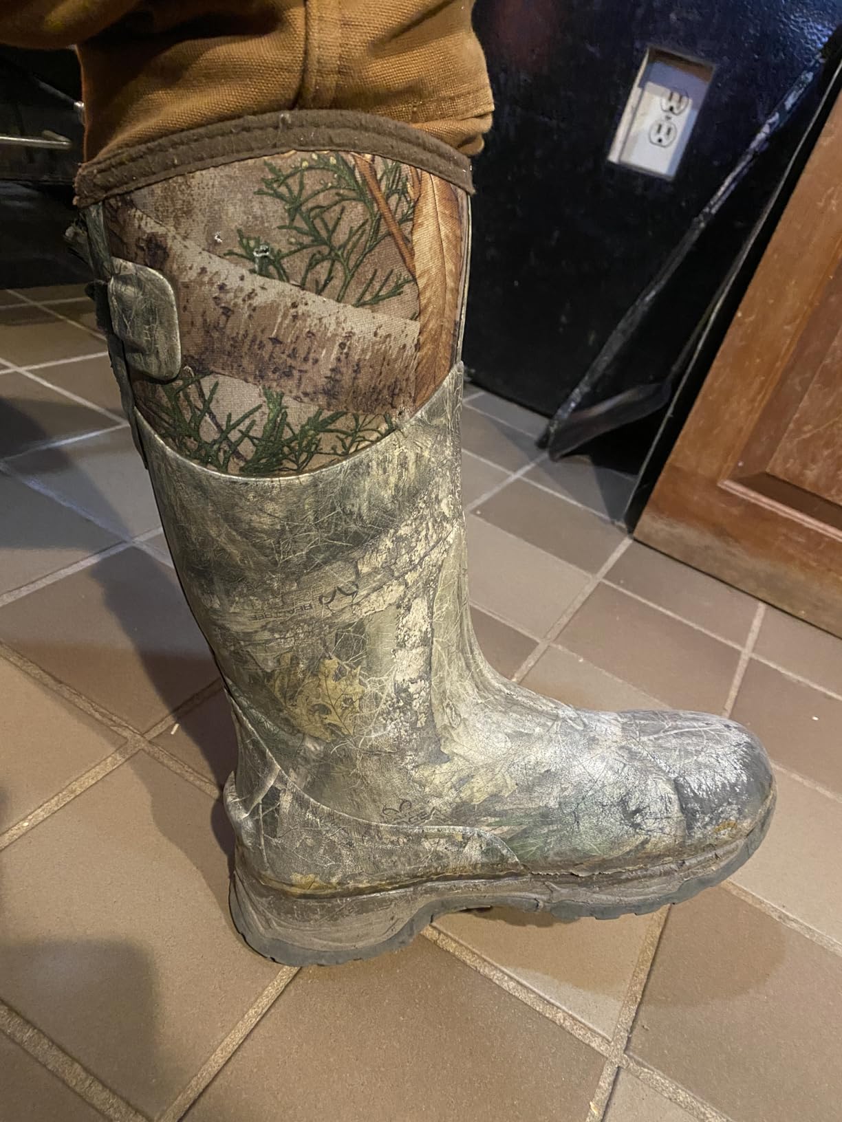 Rubber Hunting Boots, Waterproof Insulated Next Camo G2 Warm Rubber Boots with 7mm Neoprene customer photo 1
