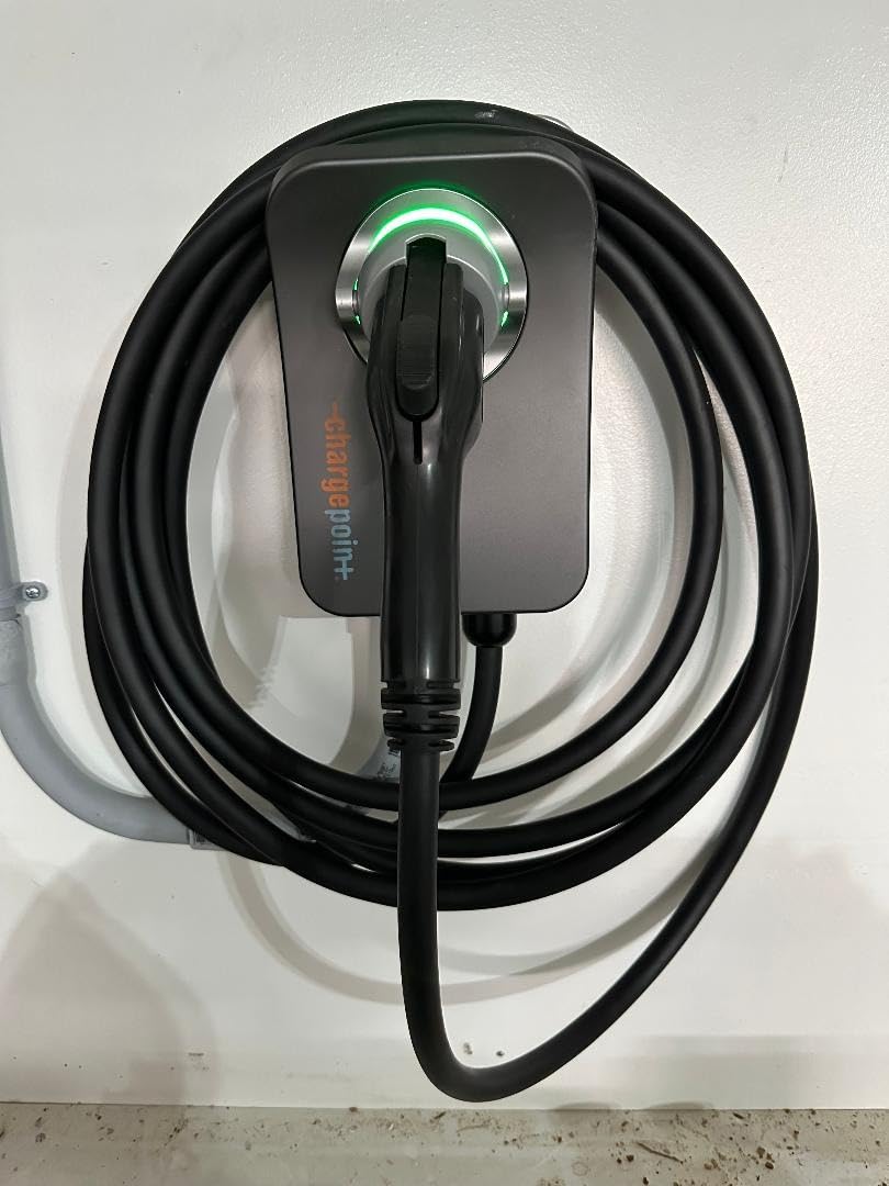 ChargePoint HomeFlex Level 2 EV Charger J1772 - Fast Smart Battery Power Charging at Home for Electric Automobile Vehicles - Hardwired for Electric Car customer photo 2