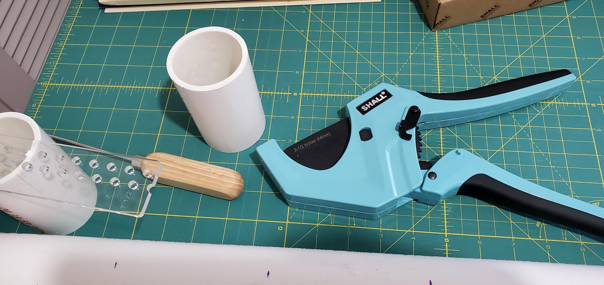 SHALL PVC Pipe Cutter, Cuts up to 2-1/2