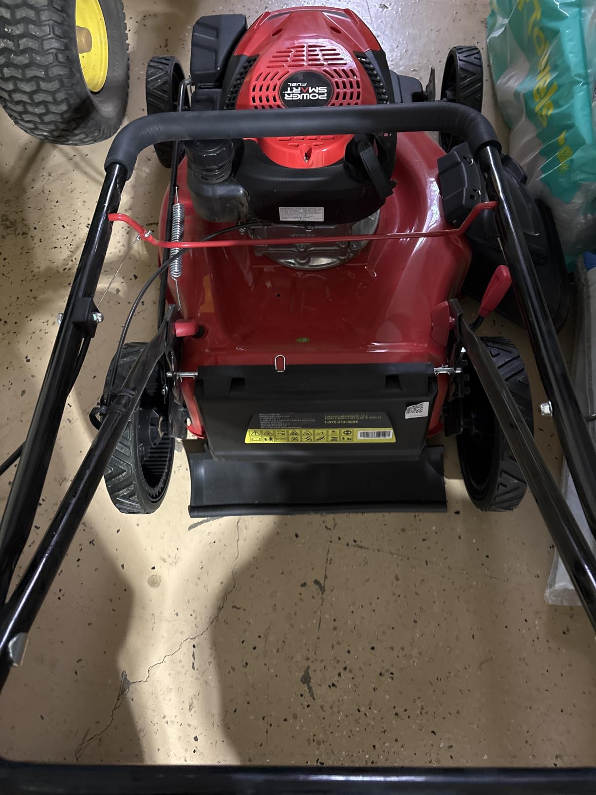 PowerSmart EasyGlide 21-Inch Gas Lawn Mower, 144cc 4-Stroke OHV Engine, Push Walk-Behind, 3-in-1 Mulch/Bag/Side Discharge, Steel Deck, 6 Height Adjustment customer photo 1