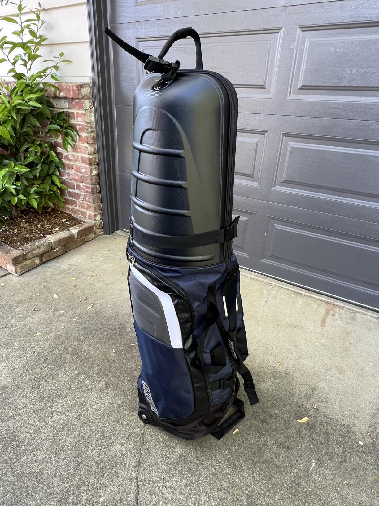 Golf Travel Bags for Airlines with Wheels and ABS Hard Case Top customer photo 2