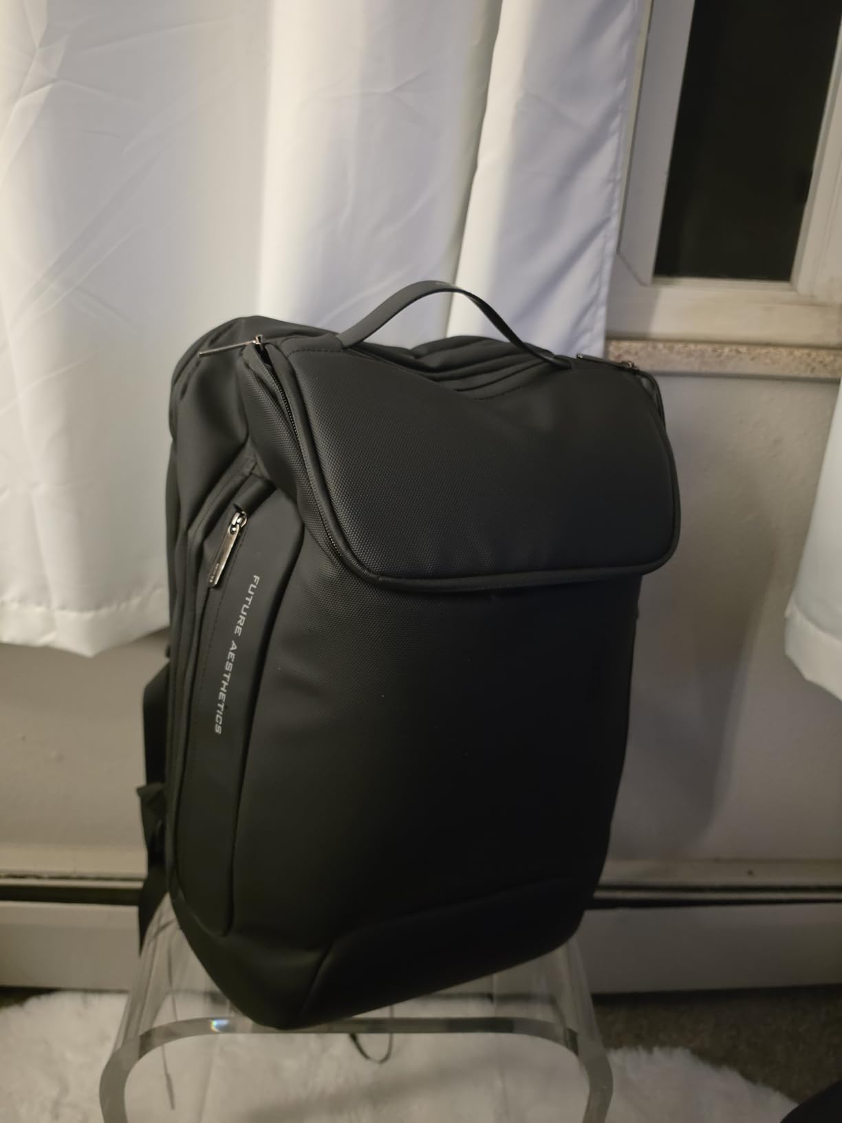 BANGE Men's Anti-Theft Backpack Waterproof Fashion Travel customer photo 2