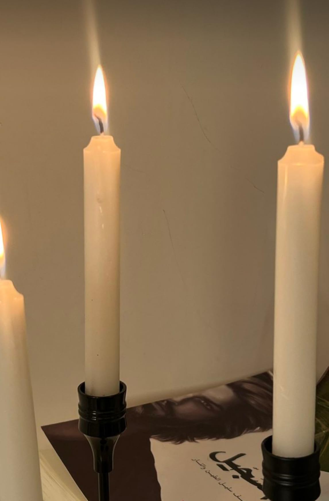 6 Holes Long Cylinder Silicone Candle Molds, Pillar Cylinder Shape Mold for Aromatherapy Candle Soy Wax Soap Clay Craft Plaster Resin Handmade Crafts Gifts Birthday Cake Decor(5.9in) customer photo 2