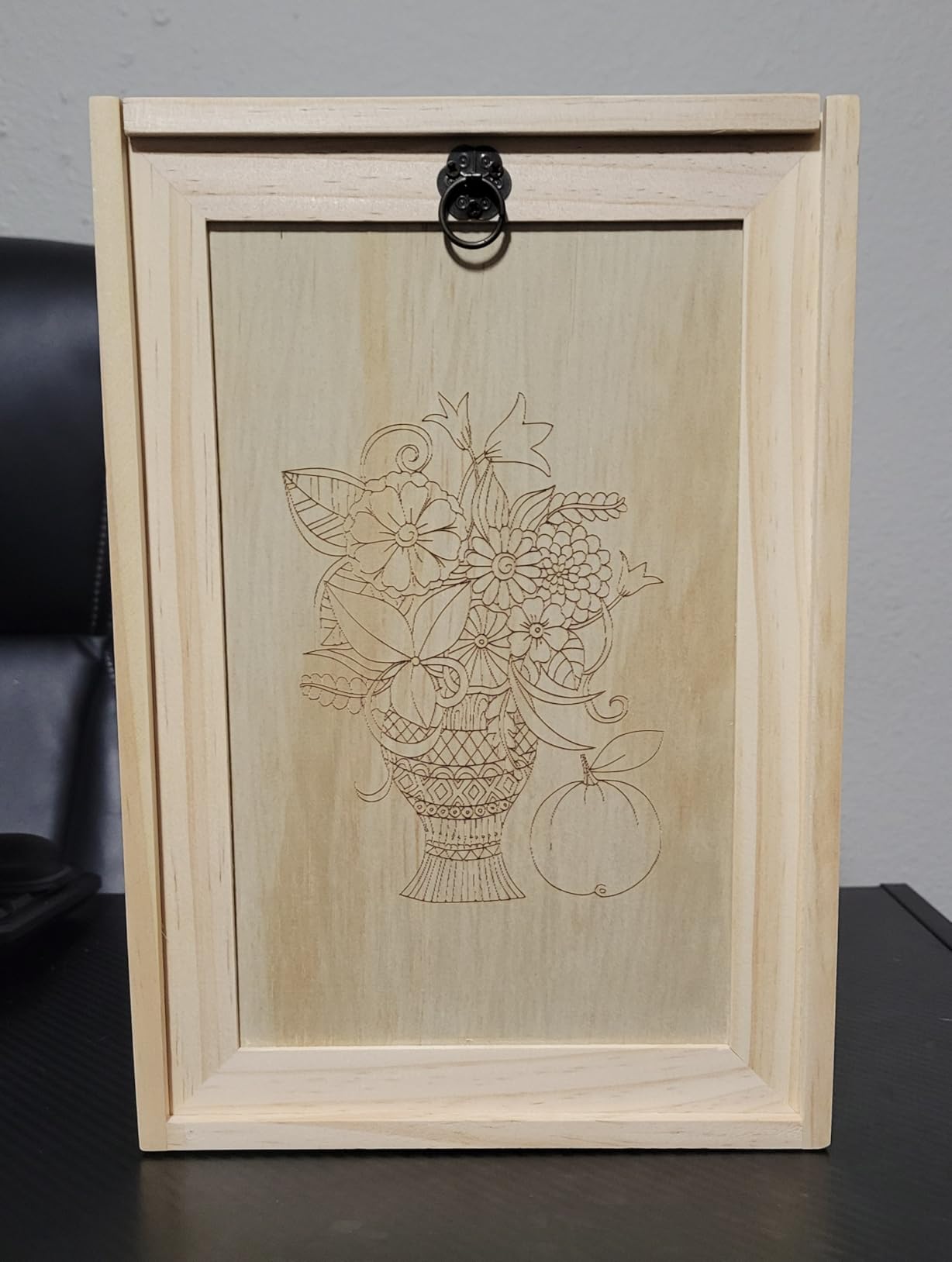 TORIBIO Essential Oil Storage Box for 40 Bottles, Wooden Essential Oils Holder Organizer Holds 5-30ml customer photo 1
