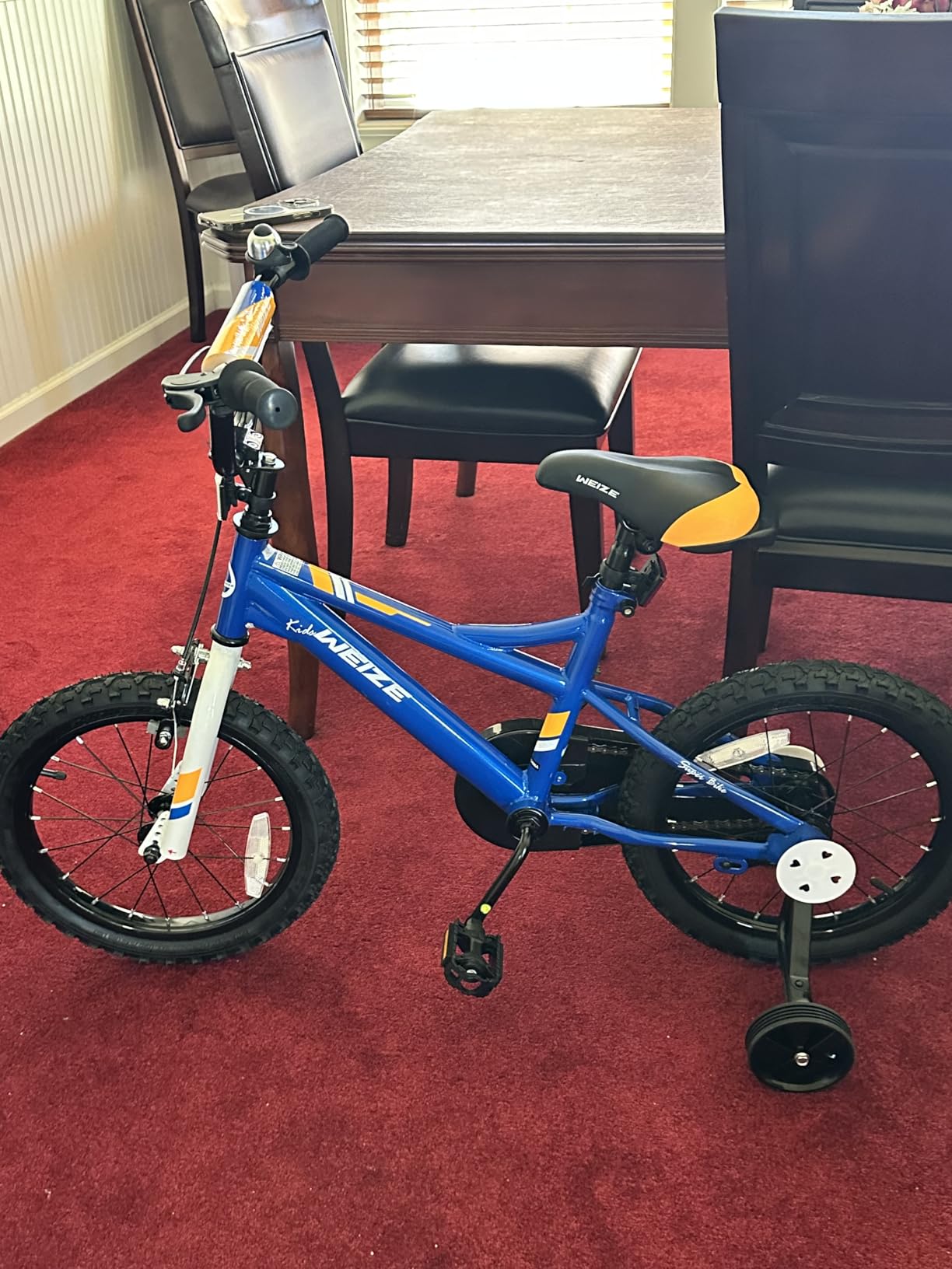 WEIZE Kids Bike,14 16 20 Inch Children Bicycle for Boys Girls Ages 3-12 Years Old, Rider Height 32-60 Inch, Coaster Brake, Multiple Color Options customer photo 1